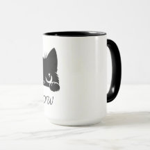 Grappige Kat die Koffie Drinkt Mooie Koffiemok