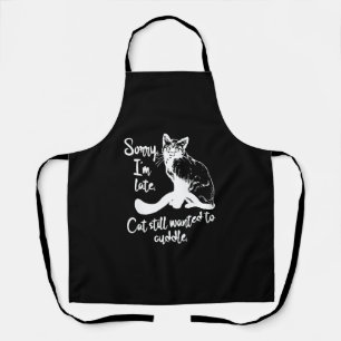 Grappige kat gezegden kat citaten schort
