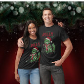 Grappige kat Grumpy kerstvakantie T-shirt