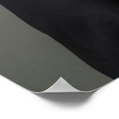 Grappige kat in pak poster (Hoek)