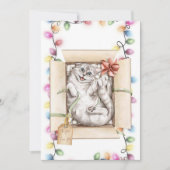 Grappige Kat Kerst Kaarten 2 (Voorkant)