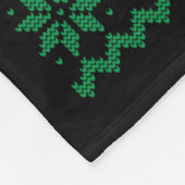 Grappige Kat Lelijke Kersttrui Feline Lelijke Chri Fleece Deken (Hoek)