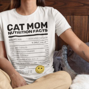 Grappige kat mam   Kattenliefhebber   Crazy Cat La T-shirt