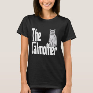 Grappige Kat Mama Catmother Schattigee Kat Moeder T-shirt