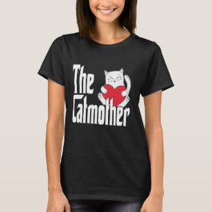 Grappige Kat Mama Catmother Schattigee Kat Moeder  T-shirt