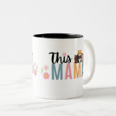 Grappige Kat Mama Mok Kat Mama Moederdag Gift mokk (Voorkant rechts)