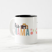 Grappige Kat Mama Mok Kat Mama Moederdag Gift mokk (Voorkant links)