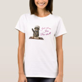 Grappige kat meme Regency hoed T-shirt (Voorkant)
