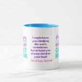 Grappige KAT MOEDER Verjaardag Van De ECHTGENOOT A Mok (Midden)