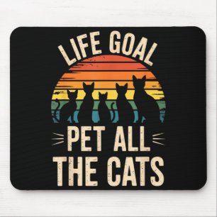Grappige kat ouder veearts tech veterinaire levens muismat