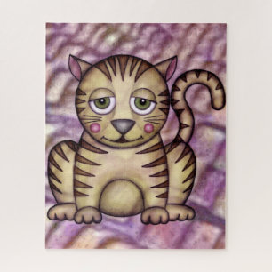 Grappige kat puzzel