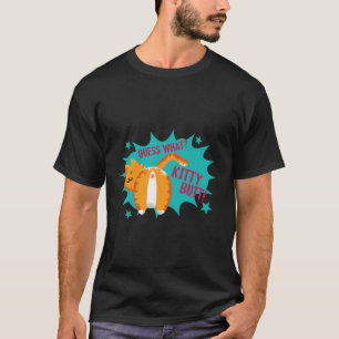 Grappige kat raden wat Kat kont kitten eigenaar T-shirt