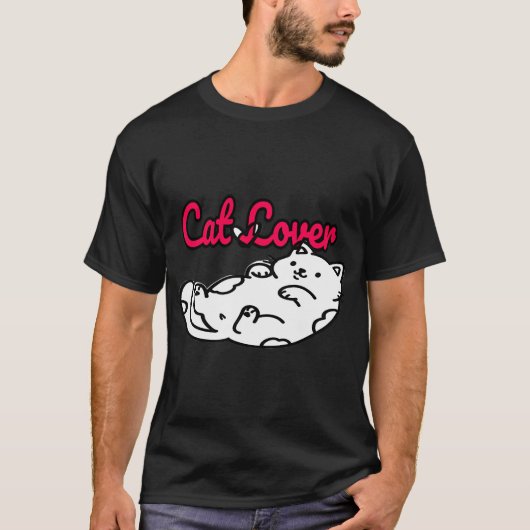 Grappige Kat T-shirt (Voorkant)