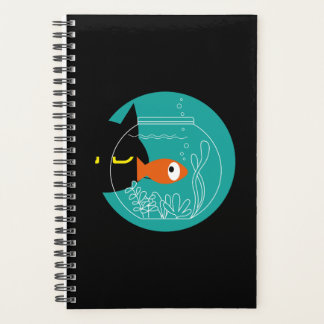 Grappige Kat & Vis Planner – Kuro Catto + Kin-chan