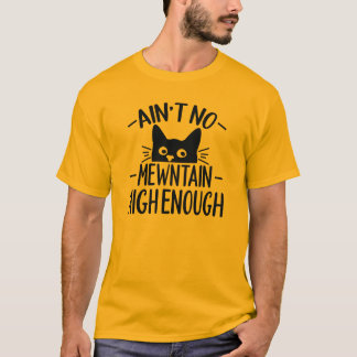 Grappige katten citaten t-shirt