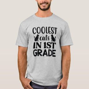 Grappige katten citaten t-shirt