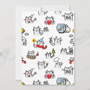 Grappige katten, melk en magie. aankondiging