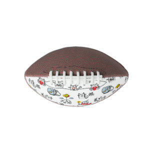Grappige katten, melk en magie. american football