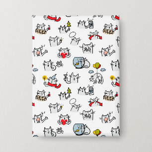 Grappige katten, melk en magie. button