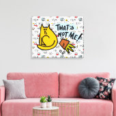 Grappige katten, melk en magie. canvas afdruk (Insitu (Woonkamer))