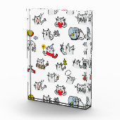 Grappige katten, melk en magie. fotoblokken (Rechts)