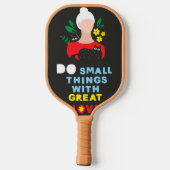 Grappige katten, melk en magie. pickleball paddle (Achterkant)