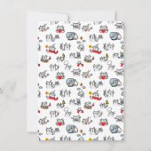 Grappige katten, melk en magie. save the date (Voorkant)