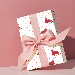 Grappige Katten Purrfecte Verjaardagsfeestje Cadeaupapier