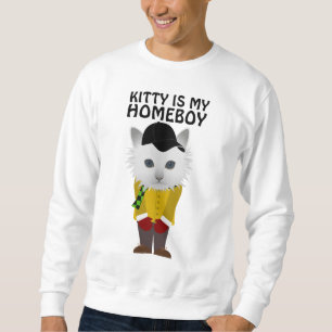 GRAPPIGE KATTEN T-Shirts, KITTY IS MIJN HOMEBOY Trui
