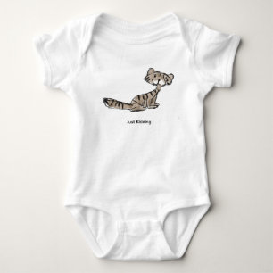 Grappige kattenbaby-body 'Geintje' Romper
