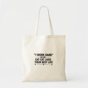 Grappige Kattenliefhebber Boodschappentas Tote Bag