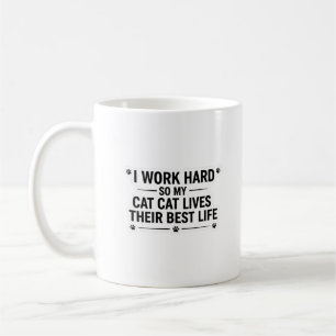 Grappige kattenliefhebber mok