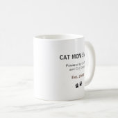 Grappige Kattenmoeder Persoonlijke Mok Aangepaste (Voorkant rechts)