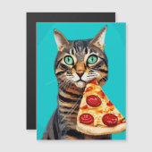 Grappige kattenprint, waardevol Poster papier (mat (Voorkant / Achterkant)