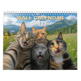 Grappige kattenselfies en malle kattenmomenten kalender