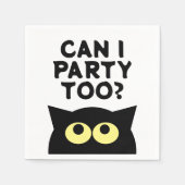 Grappige kattenservetten voor feest evenement servet (Voorkant)