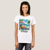 Grappige kattenslogan Catnip T-shirt (Voorkant volledig)