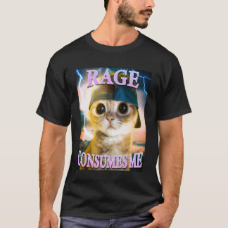 Grappige kattenwoede verteert me t-shirt