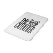 Grappige Katvader Vintage Kat Citaat Grafisch Shir Badmat (Gekanteld)