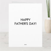 Grappige keep calm en afstuderen op begroeting kaart (Achterkant)