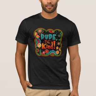 Grappige kerel zijn vriendelijk trendy vriendelijk t-shirt