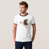 Grappige Kerkuil Shirt (Voorkant volledig)