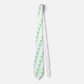 grappige kernenergie stropdas (Voorkant)