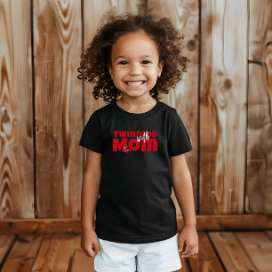 Grappige kersenvibe slogan verjaardag rood t-shirt