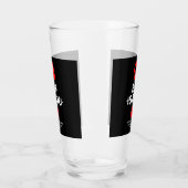 Grappige kerst bier labels glas (Links)