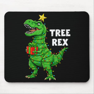 Grappige kerst dinosaurus boom rex dino sintel xma muismat