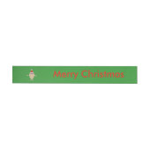 Grappige Kerst Ei Custom Labels Omwikkelbaar Adreslabel (Individueel)