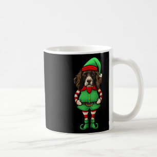 Grappige Kerst Elf English Springer Spaniel Hond Koffiemok