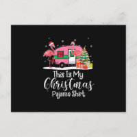 Grappige Kerst Flamingo Camper Cadeaus