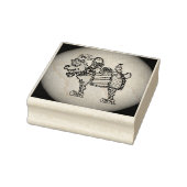 Grappige kerst geit stempel (Stempel)